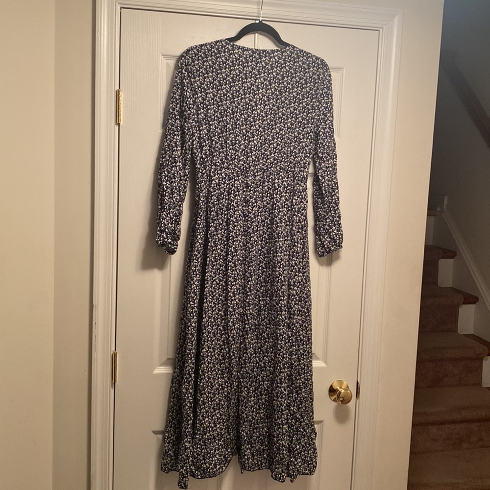 Brand New BloomChic Navy/White Wrap Dress…size 10 - Picture 2 of 7